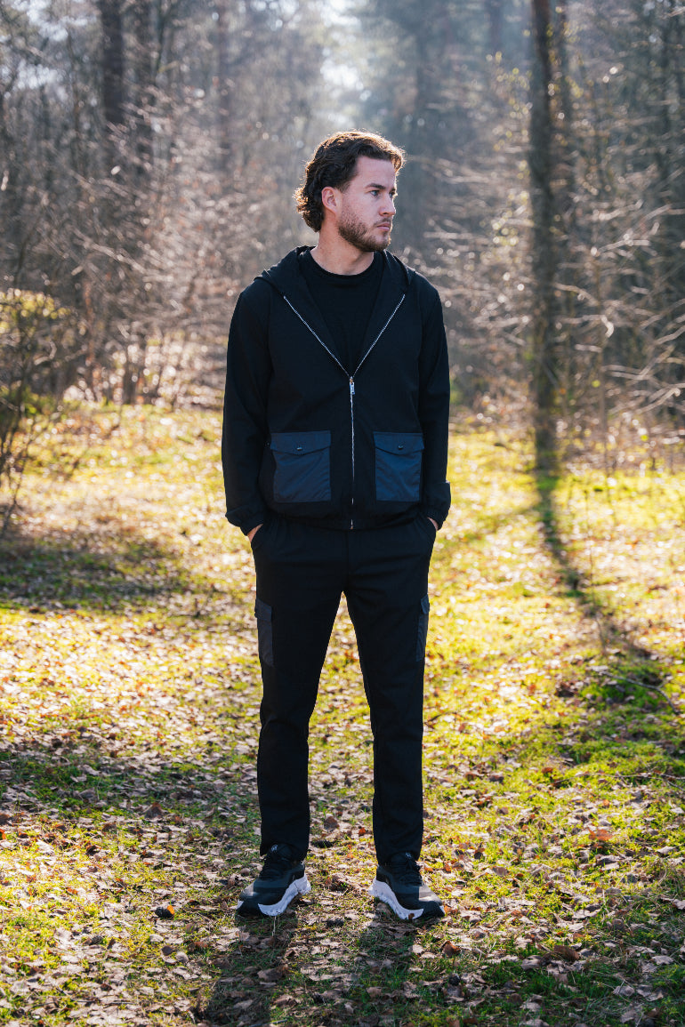 NOVAR HOODED SUIT - BLUE